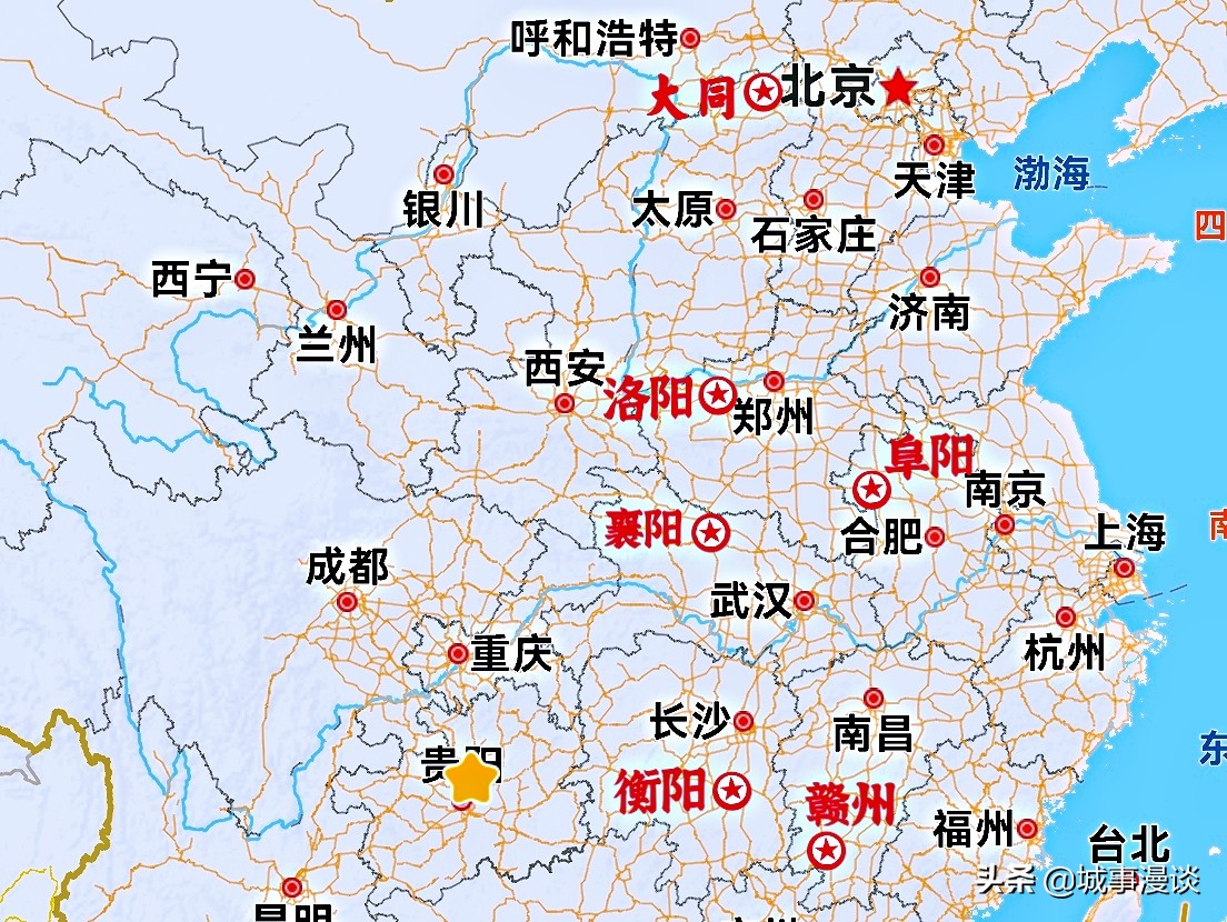 国家将在中部建设6个重点地级市，1省1个名额，洛阳、阜阳上榜